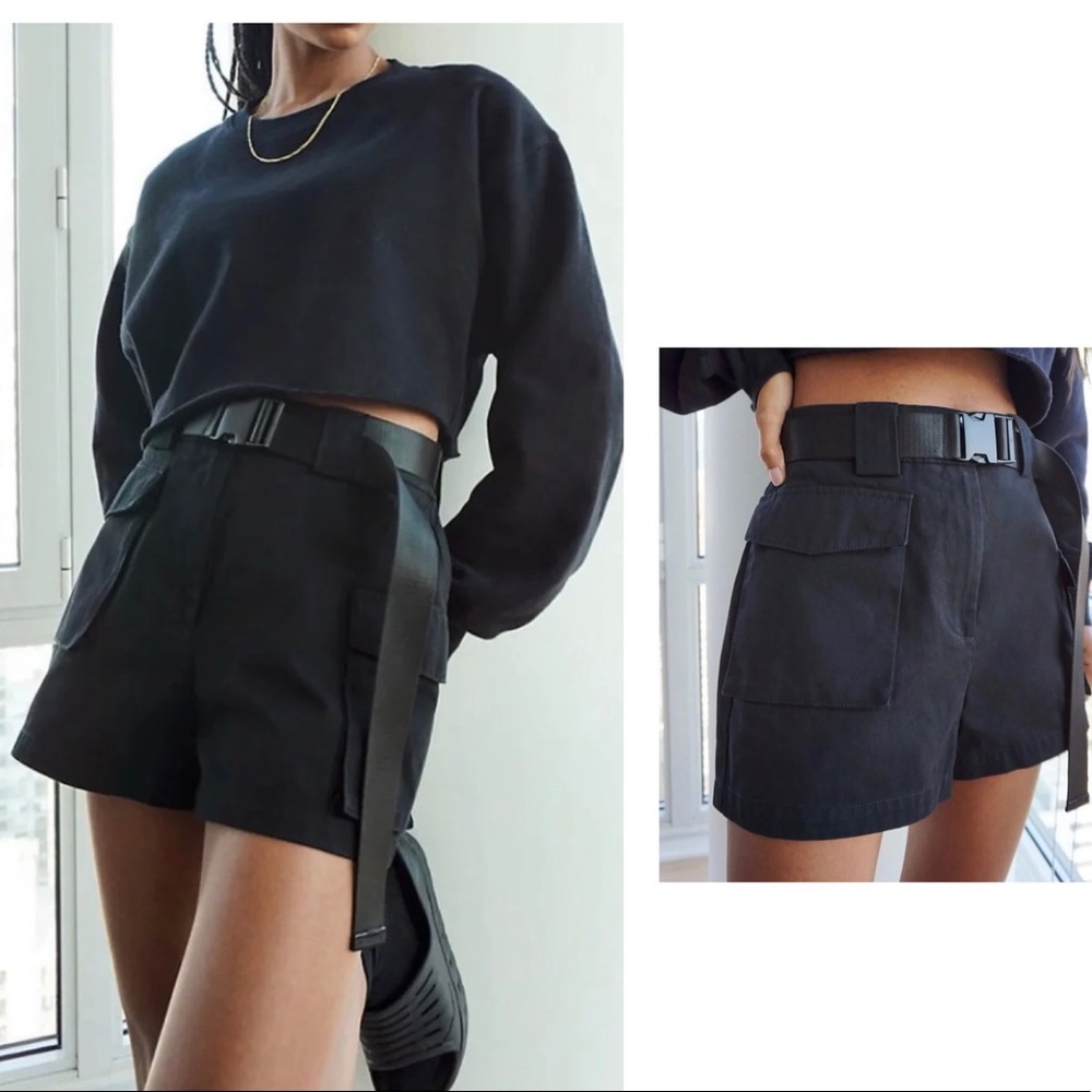 ARITZIA - Tna Cargo shorts Black, XXS